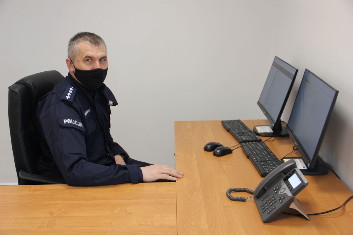 kierownik posterunku - asp. szt. Szczepan Bernecki
