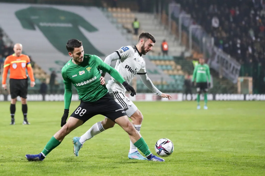 Górnik Łęczna - Legia Warszawa. Mistrz Polski okazał się za mocny dla zielono-czarnych - Zdjęcie główne