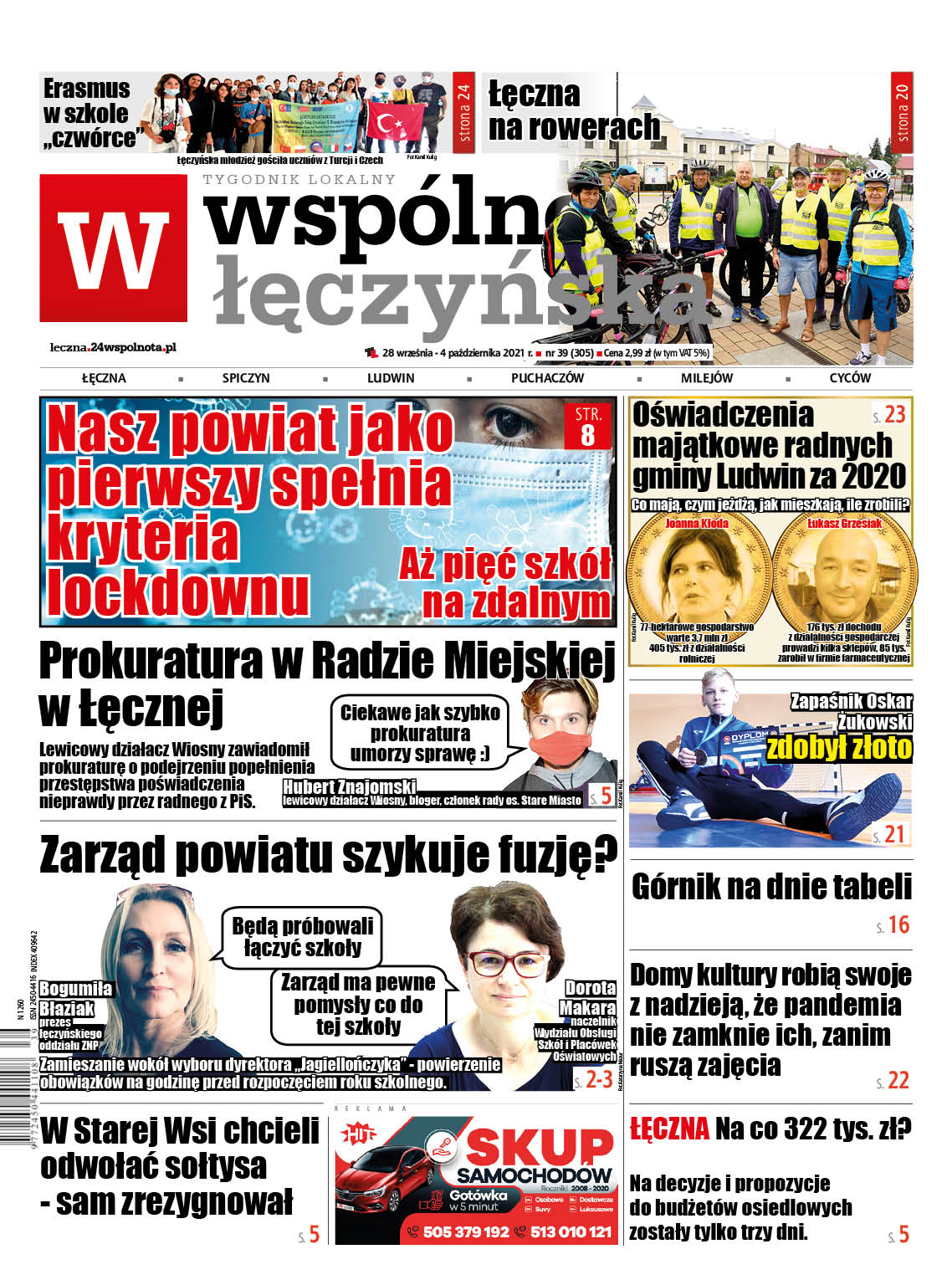 Najnowszy numer Wspólnoty Łęczyńskiej - Zdjęcie główne