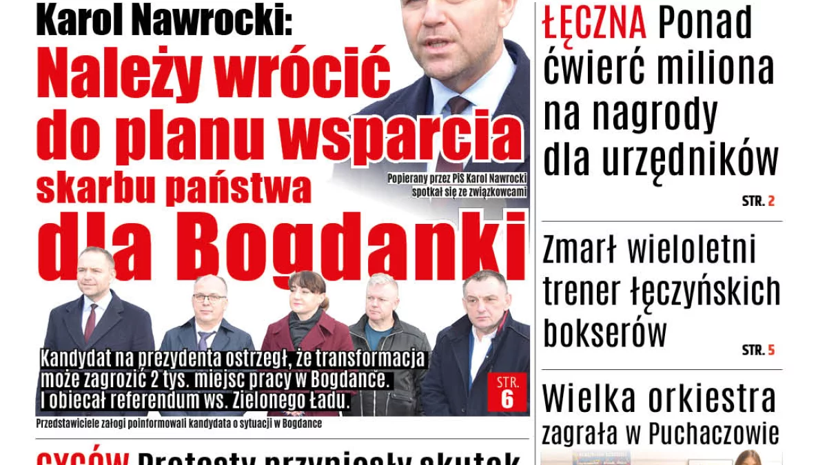 Najnowsze wydanie Wspólnoty Łęczyńskiej (4 lutego 2025 r.) - Zdjęcie główne