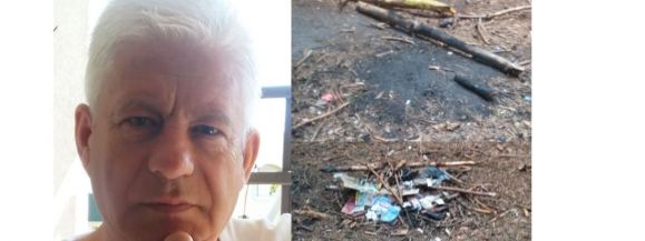 Pan Piotr posprzątał w łęczyńskim lesie. 200 butelek w jednym miejscu! (WIDEO) - Zdjęcie główne