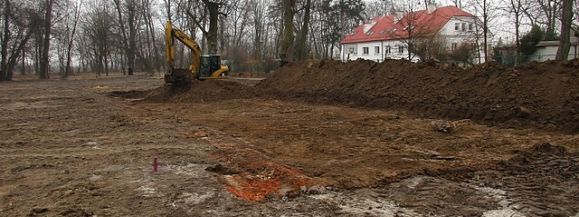 Rewitalizacja Parku Podzamcze. Postępy prac (ZDJĘCIA) - Zdjęcie główne