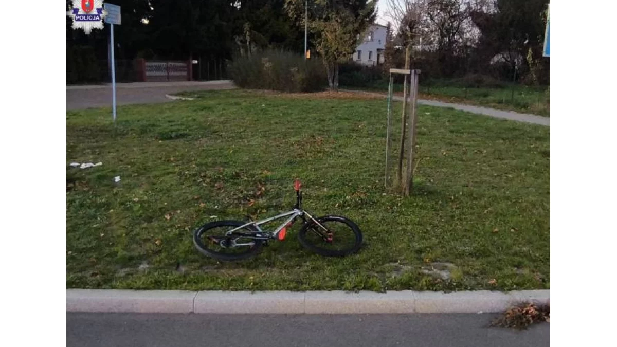 Zamość: Samochód potrącił nastoletniego rowerzystę. Chłopak w szpitalu - Zdjęcie główne