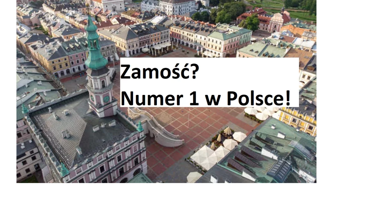 Szokujący ranking! Sztuczna inteligencja wskazała ... Zamość! - Zdjęcie główne